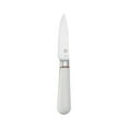 Beautiful 12-piece Forged Kitchen Knife Set in White with Wood Storage ...