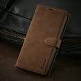 thumbnail image 5 of Case for iPhone 14 Plus Wallet Case with Card Holder Premium Leather Flip Cover Magnetic Closure Case Shockproof Pure Color Cover Kickstand Card Slots Case for iPhone 14 Plus, Brown, 5 of 6