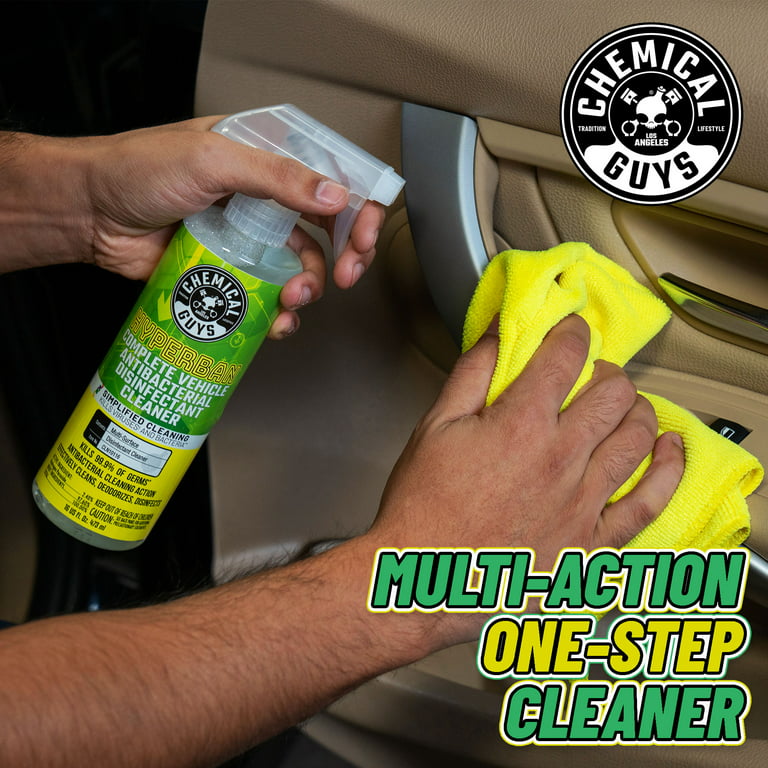 Simplify your interior cleaning with Total Interior Cleaner & Protectant!⁣  ⁣ Total Interior is the perfect all in one interior cleaner and  protectant, By Chemical Guys