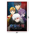 thumbnail image 3 of Tokyo Ghoul - Framed Manga / Anime TV Show Poster (Conflict) (Size: 25" X 37") (Red Plastic Frame), 3 of 6