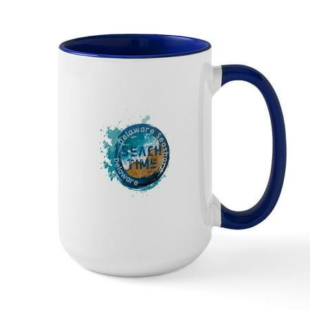 

CafePress - Delaware Seashore State Park Mugs - 15 oz Ceramic Large Mug