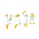 thumbnail image 3 of 4 Mini Figuras Pequeños Adornos Divertidos Figuras Dibujos Animados para Decorar el Tablero del Coche, Armario, Coche, Oficina, Estantería, 3 of 9