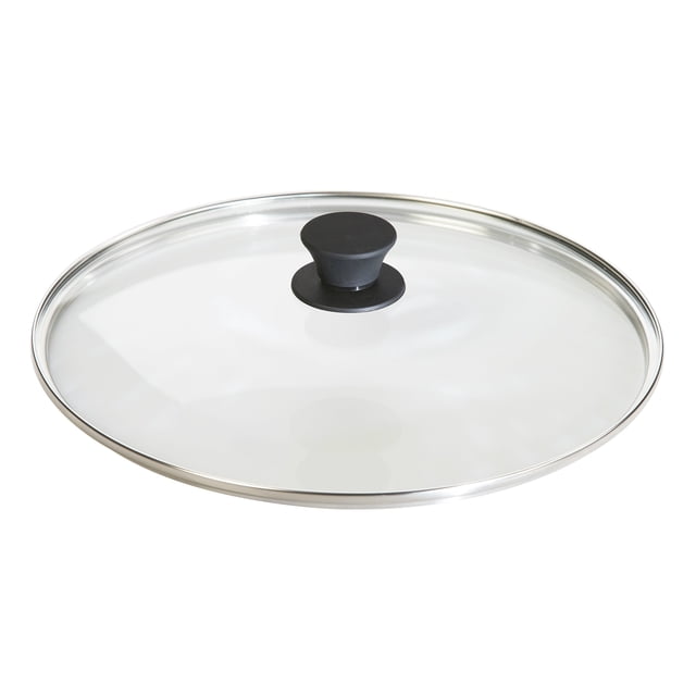Tapa redonda de vidrio para sartenes, sartenes y hornos holandeses de 12 pulgadas