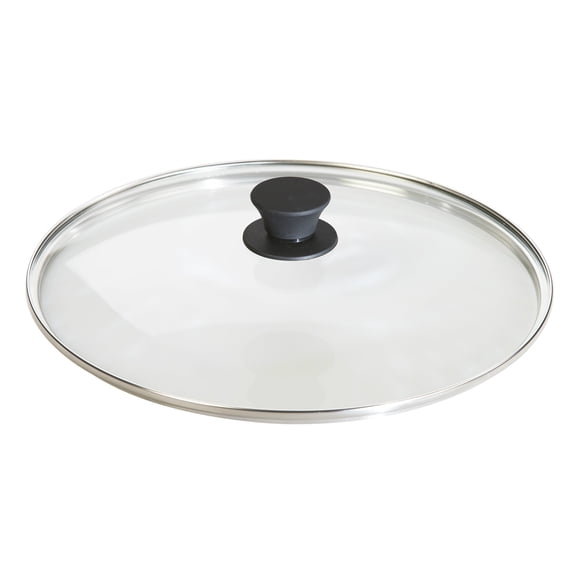 Tapa redonda de vidrio para sartenes, sartenes y hornos holandeses de 12 pulgadas