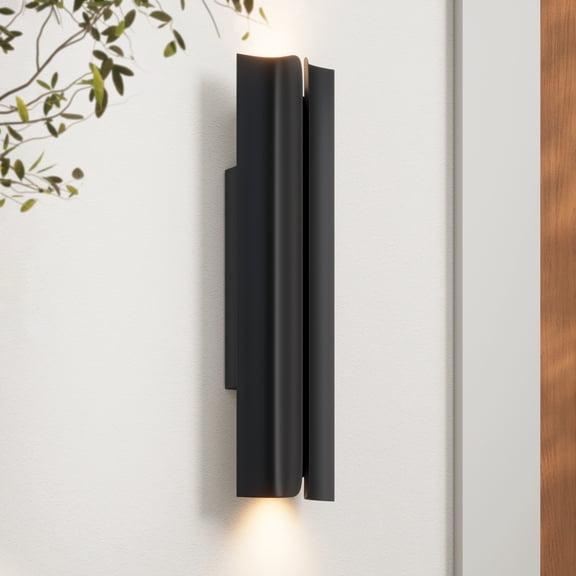 Millennium Lighting LED Outdoor Wall Sconce in Powder Coat Black 20 Inch