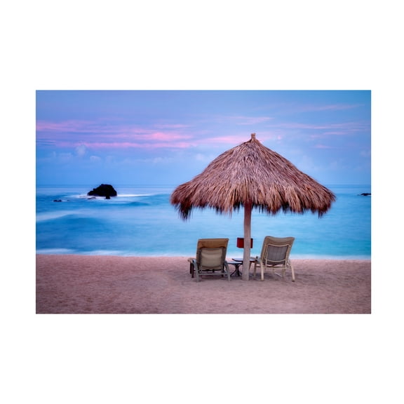 Dennis Frates 'Beach Chair 7' Canvas Art