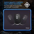 thumbnail image 2 of FYBTO Mouse Pad 10.6x8.3x0.12 Inch Gaming Mouse Pads Mouse Mat for Wireless Computer Mouse with Stitched Edges, Non-Slip Rubber Base, Water Resistant Mousepads for Office Home Gaming-Black, 2 of 6