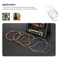 thumbnail image 4 of Miangastore 12Pcs Acoustic Guitar String Replacement Set Metal Assorted Color for Musicians, 4 of 8