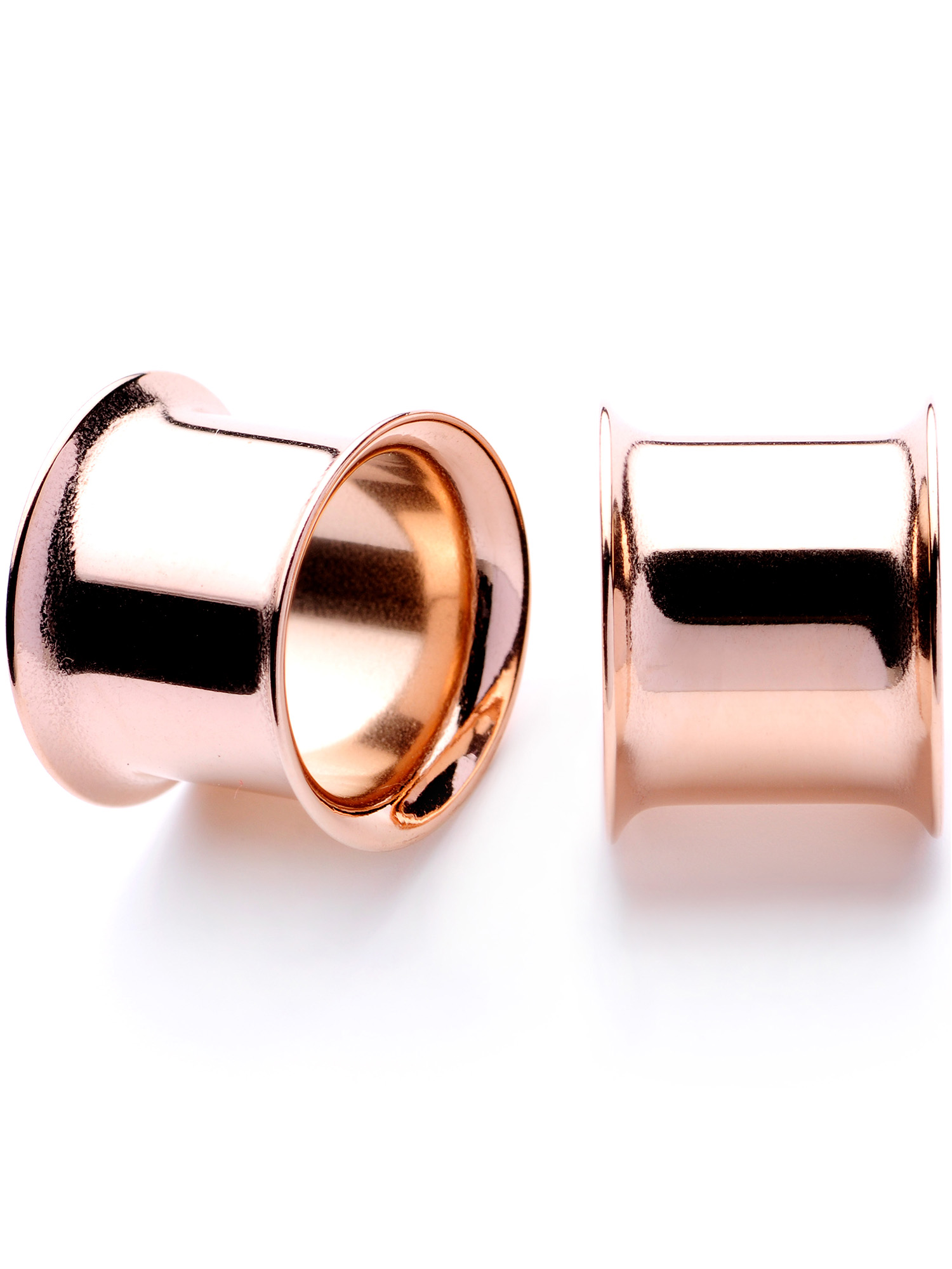 Body Candy 2Pc Anodized Steel 11mm Double Flare Tunnel Plug Ear Plug Gauges Set of 2 7/16" - image 1 of 3