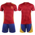 thumbnail image 3 of 2024 Spain European Cup Jersey Football Suit Youth Football Training Jersey--28, 3 of 3