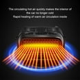 thumbnail image 3 of Ruiboury Powerful 120W Heater Fan For Vehicle Effortless Heating Cooling Functions 360° Rotation 24v, 3 of 6