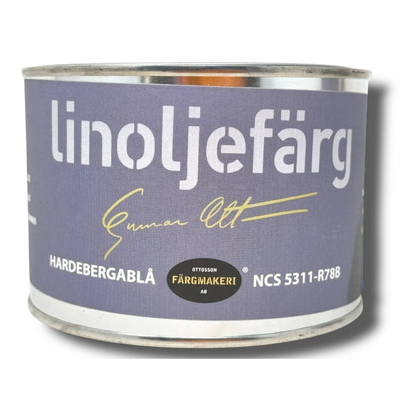 Ottosson - Swedish Linseed Oil Paint - ( Hardeberga Blue .5 Liter )