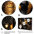 thumbnail image 3 of Designart "City Glide Yellow and Black Scooter II" Transportation Wall Art Living Room, 3 of 5