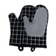 thumbnail image 4 of Guantes de cocina de silicona antideslizantes y fáciles de usar. negro, 4 of 9
