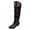 Coffee, variant on Long Boots for Women Knee High Boots Women Mide Calf Lace Up Combat Boots Round Toe Platform Boot Knee High Combat Shoes with Side Zipper Fashion Riding Boot for Fall 2025 White Size,8