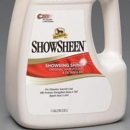 UPC: 0311444032046 | W F Young Inc – Absorbine Showsheen Hair Polish & Detangler 1 Gallon – 428940