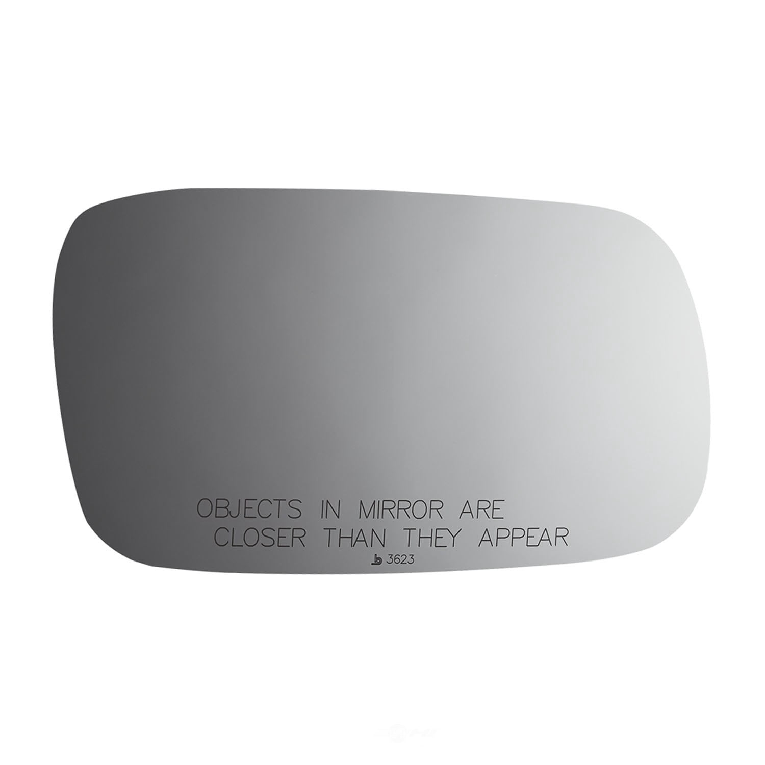 Burco Side View Mirror Replacement Glass - Clear Glass - 3623