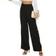thumbnail image 2 of Sunloudy - Pantalones rectos casuales para mujer con bolsillos, pantalones largos de negocios de cintura alta de color sólido a la moda Sunloudy  moda, 2 of 8