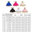 thumbnail image 5 of IDOPIP Flower Girl Dress Kids Baby Sequin Lace Bowknot Tutu Princess Wedding Bridesmaid Birthday Party Pageant Dress 6M-11Y, 5 of 5