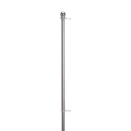 Valley Forge Flag 60733 3x5ft. Nylon US Flag Kit with 6ft. 1.25in. Aluminum Pole and Aluminum Bracket