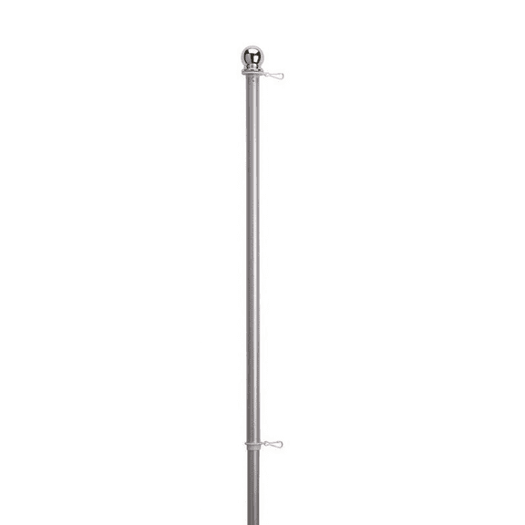 Valley Forge Flag 60733 3x5ft. Nylon US Flag Kit with 6ft. 1.25in. Aluminum Pole and Aluminum Bracket