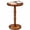 Brown, variant on Artmeer Round Side Table for Small Spaces Solid Wood Top Pedestal Accent End Table Nightstand Drink Stand for Living Room Bedroom Office Corner, Brown