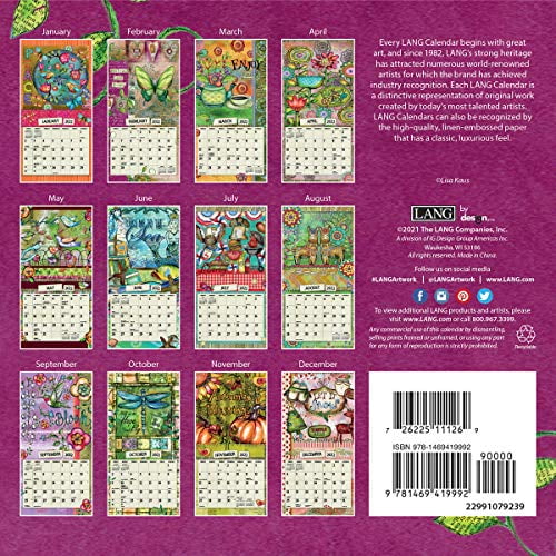 Lang Color My World 2022 Mini Wall Calendar (22991079239) - Walmart.com