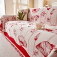 thumbnail image 1 of Nvzi Couch Cover Chenille Sofa Covers All Seasons Sofa Towel Cover for Living Room Sofa Easy Fit Washable Furniture Sofa Protector (70.87*118.11inch,Red）, 1 of 4