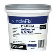 Custom Building Products SimpleFix Indoor White Grout 1 qt
