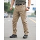 thumbnail image 4 of Pantalones tácticos Tooprvix para hombre con stretch y resistentes al agua en color caqui, 4 of 7