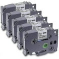 thumbnail image 1 of 5-pack Label Maker Tape For Brother Tze-231 -231 Laminated P-press Label Maker Tape, For Model Pt D Best Gift, 1 of 5