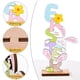 thumbnail image 1 of Decoraciones de Pascua de madera con estampado de letras de conejito, adorno para manualidades, decoración de Pascua para el hogar, mesa, arreglo de fiesta, regalo para niños, 2 uds., 1 of 12