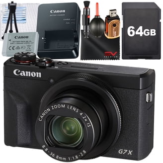 Canon, PowerShot G7 X Mark III Digital Camera, Black - Walmart.com
