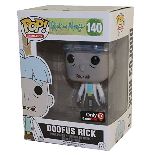 Rick et Morty Funko Pop! Animation Doofus Rick 140 (Exclusif)