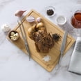 thumbnail image 4 of French Home Laguiole Stainless-Steel Carving Set with Wood Cutting Board, 4 of 5