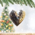 thumbnail image 4 of Disco Corazón Adornos Decoración de la boda Colgante en forma de corazón, 4 of 5