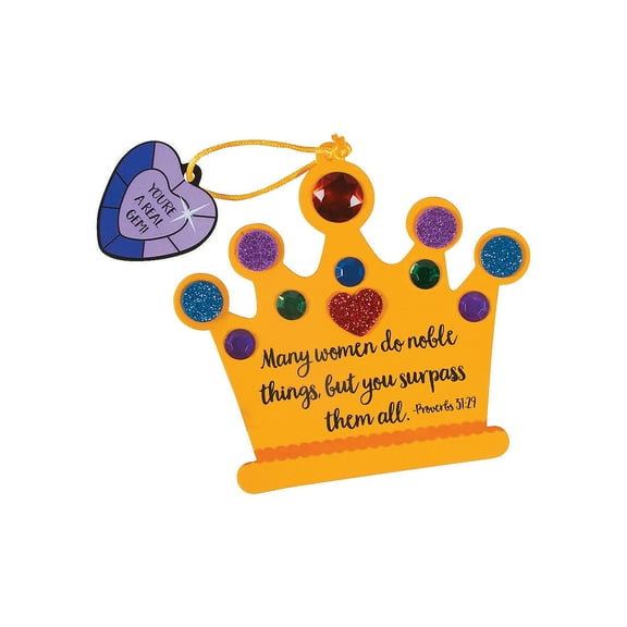 Religious Mother'S Day Ornament Craft Kit- Craft Kits - 12 Pieces