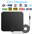 Amplified HD Digital TV Antenna Long 250+ Miles Range Support 1080p
