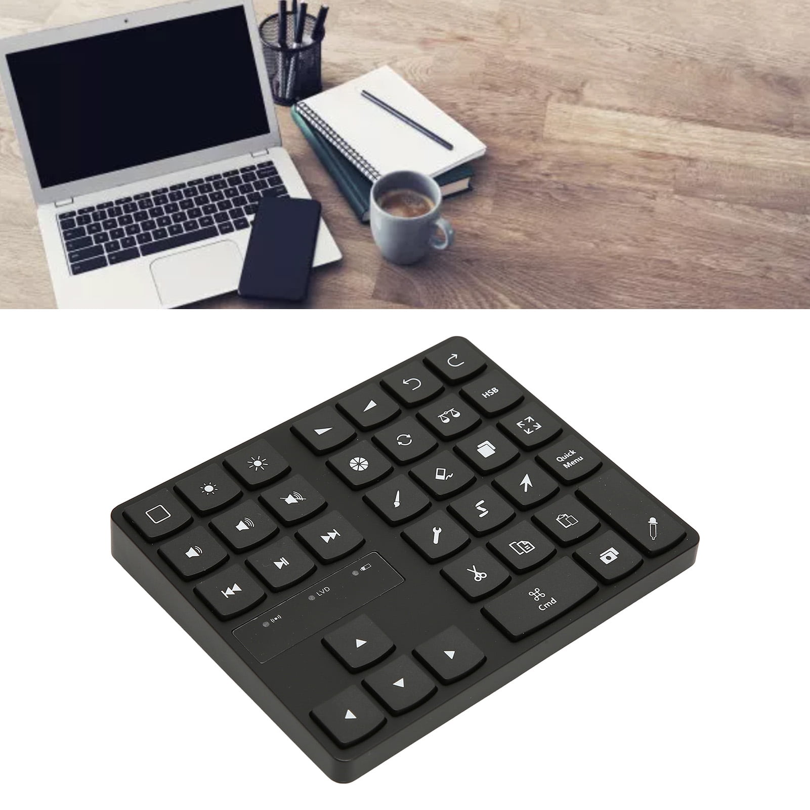 Drawing Keypad 35 Keys Numeric Keypad Stable Connection Driver Free