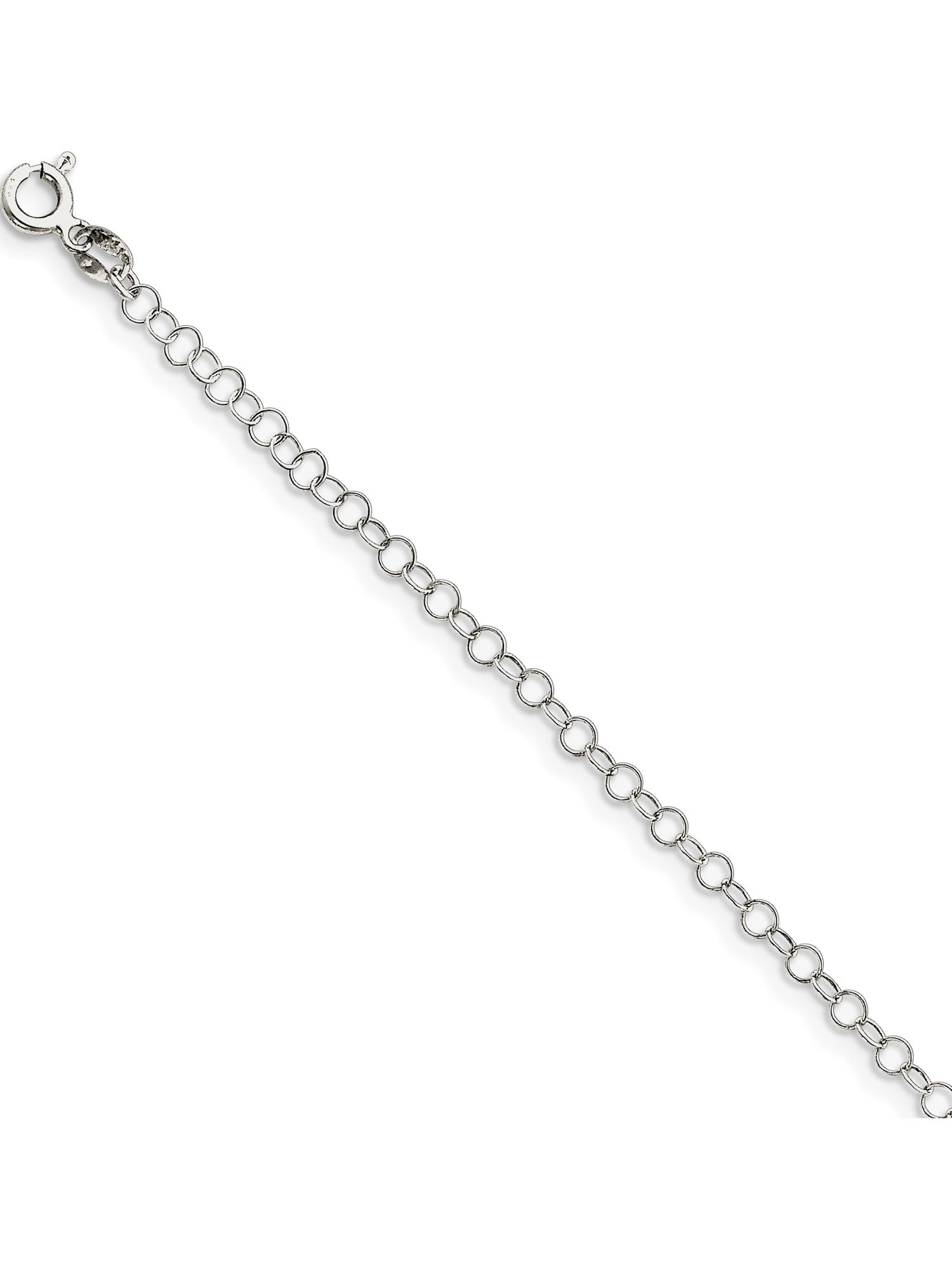 925 Sterling Silver Chain Necklace for men Flat MARINER Chain Necklace 3mm ~ 13.5mm 7-30 