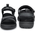 thumbnail image 4 of BNRSHOE Boys Sandals Open Toe Lightweight Water Sports Beach Summer Shoes for Little Big Kid Black, 4 of 7