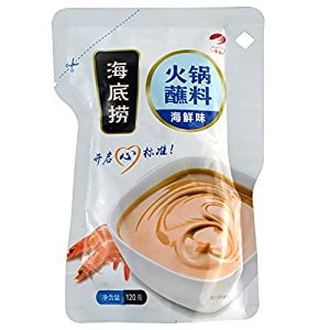 Hai Di Lao Hot Pot Sauce- Seafood Flavor  120g + One NineChef Spoon (2