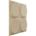thumbnail image 2 of Ekena Millwork 11 7/8"W x 11 7/8"H Adonis EnduraWall Decorative 3D Wall Panel, UltraCover Satin Smokey Beige (Covers 0.98 Sq. Ft.), 2 of 5