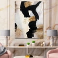 thumbnail image 2 of DESIGN ART Designart "Glam Collage II" Modern & Contemporary Premium Canvas Wall Art - Black 24 in. wide x 32 in. high, 2 of 5
