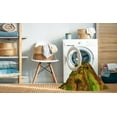 thumbnail image 2 of Ahgly Company Machine Washable Indoor Rectangle Transitional Saddle Brown Area Rugs, 6' x 9', 2 of 7