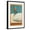 Black Frame, variant on Art.com French Ski Poster with Ski Jumper Art Print, 12" x 18"