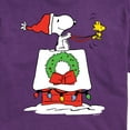 thumbnail image 2 of Peanuts - Snoopy & Woodstock House Sleigh - Men's Short Sleeve Graphic T-Shirt, 2 of 5