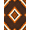 Brown Orange Cream, Pattern 3, variant on ODIKA Interlocking Border Salt Speckled Abstract Spotted Farmhouse Refined Structured Non-Slip Chair-Friendly for Home Office, Gaming Room, Under Desk
