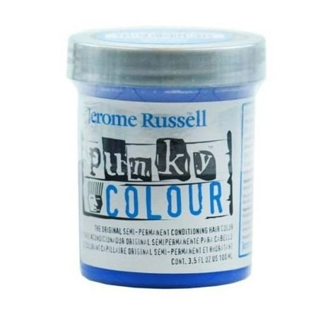 Jerome Russell Punky Hair Colour, Lagoon Blue, 3.5 Oz
