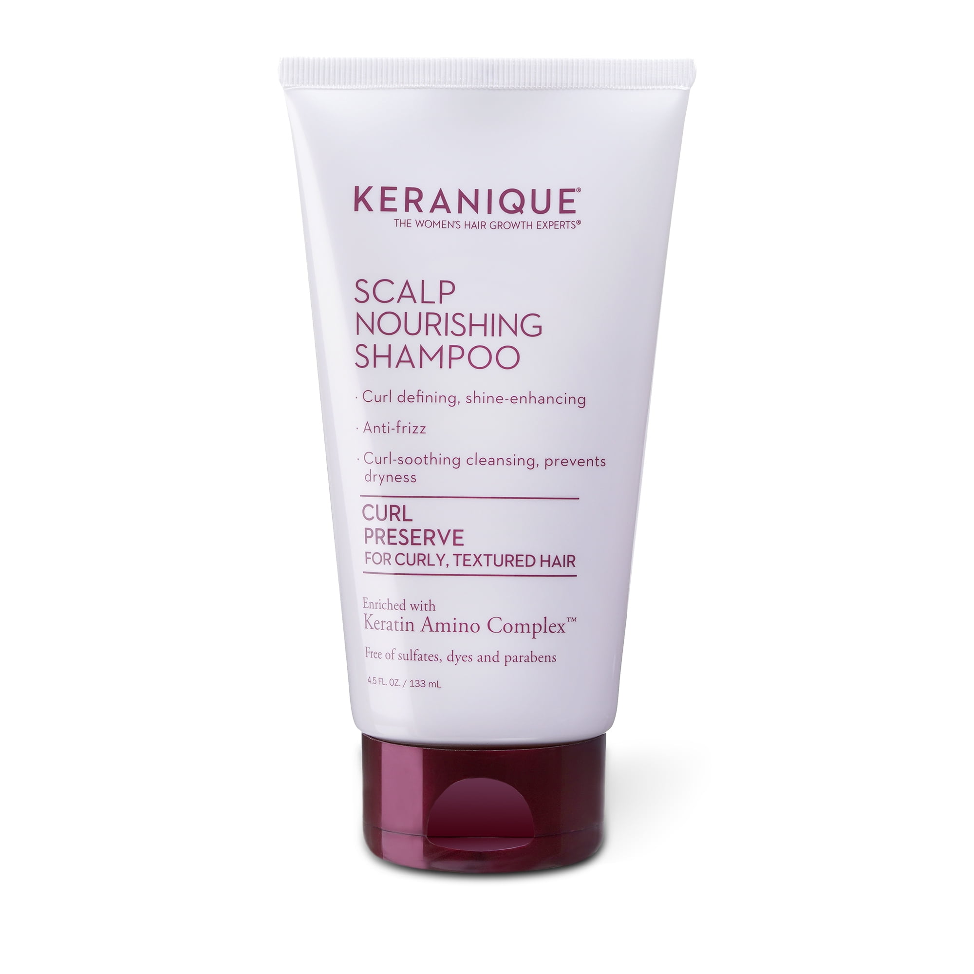 Keranique Keratin Shampoo for Curly Textured Thinning Hair 4.5 fl oz